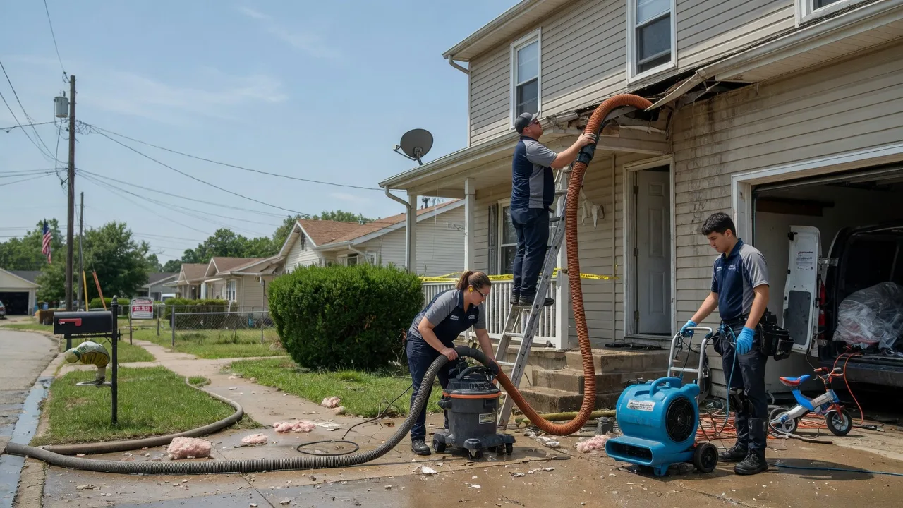 Water Damage Restoration in Charleston, IL near me
